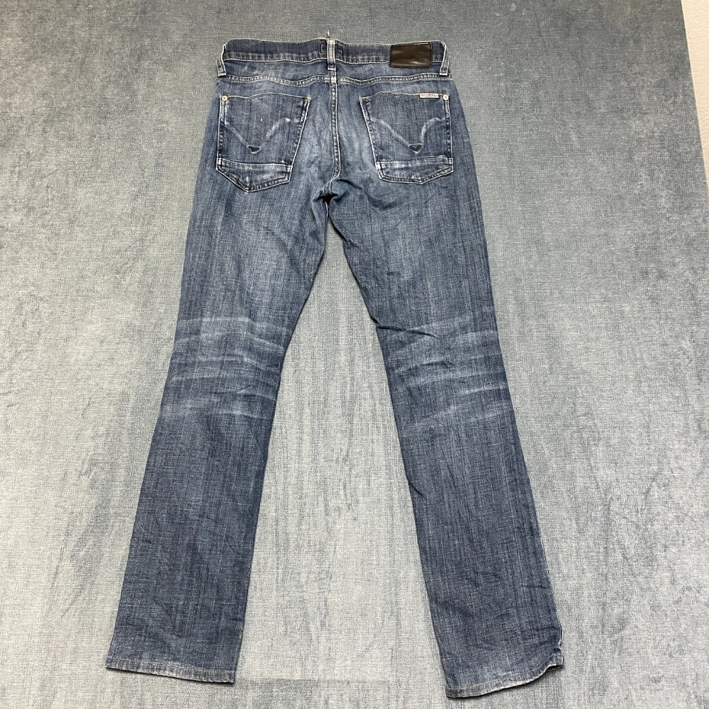 Hudson Jeans Mens 30x28 Blue Denim Casual Medium Wash Streetwear Comfort